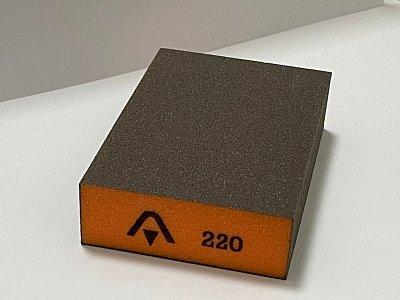 P220 98*69*25мм Шлифовальный блок, 4-х сторонний